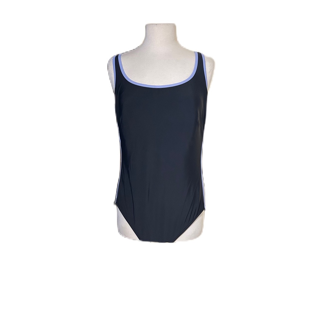 Mirclesuit Plus Swimwear Womens 18W One Piece Bathing Suit Slimming Side Stripe